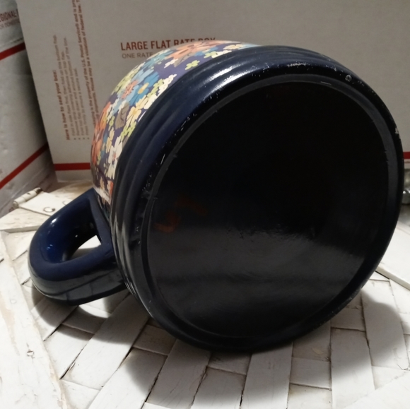 🎋💐VINTAGE-CERAMIC FLORAL FARM JUG🏡🏫Size 8"×10", A FABULOUS GIFT. - Picture 3 of 16